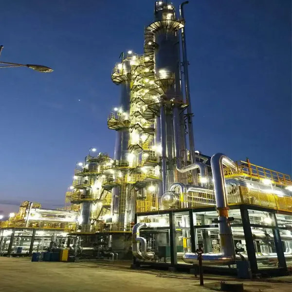 7MMSCFD Natural Gas Decarbonization Skid Modular Design Low Consumption