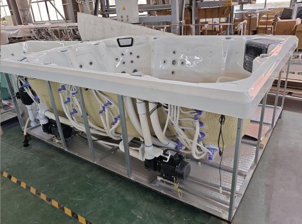 8 pessoas Balboa Whirlpool Massagem Sistema de aquecimento elétrico Spa banheiras de hidromassagem