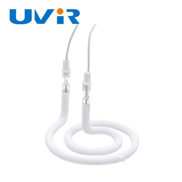 UVIR 180mm White Ring Infrared Lamp 230V Quartz Tube