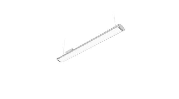 Extruded Aluminum 3000K 60W Linear LED High Bay Lights Easy Clean