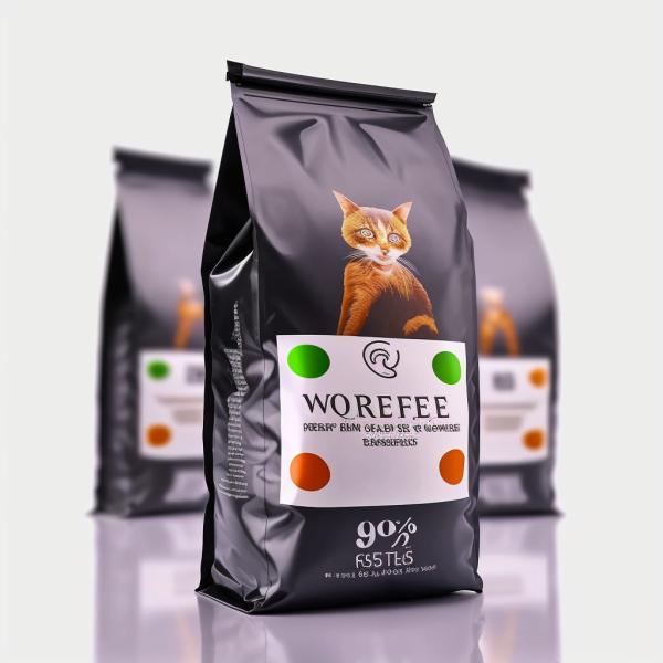 Self Sealing Side Gusset Pouch Zipper for Flat Bottom tea Coffee Pet Snack Food Mylar Bag