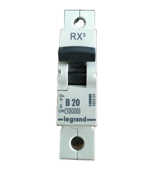 Miniature Circuit Breaker  RX3 B curve 1P 20A MCB High quality