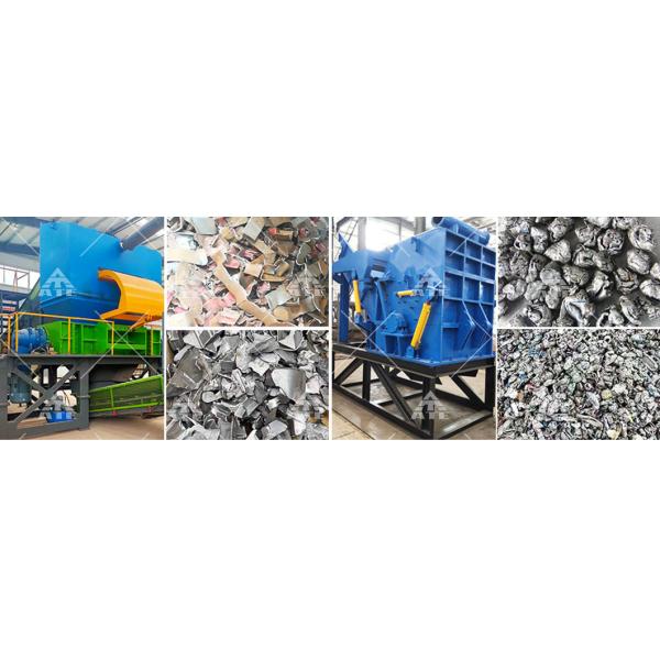 Scrap Iron Metal Steel Hammer Mill Large Scrap Metal Crusher Machine Scrap Metal Crushing Sorting Line