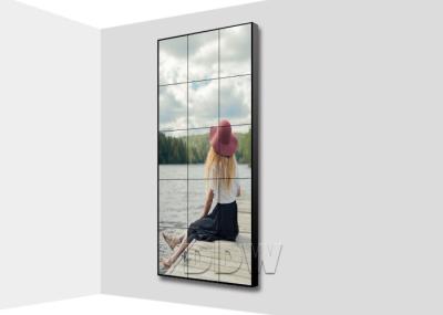 O apoio video fino super DVI HDMI VGA avoirdupois YPBPR da parede 3x3 do monitor 4k da moldura sinaliza