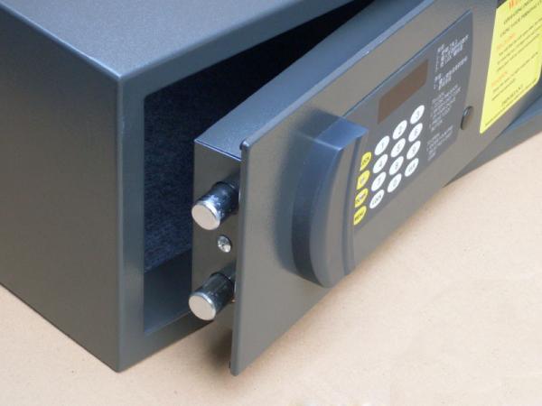 Black Digital Panel Safe Storage Cabinet Electronic Deluxe Security Safe Box for WD28
