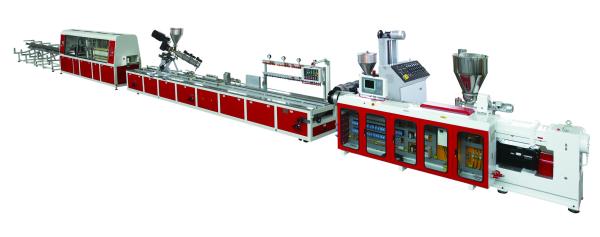 High Speed Foamed PVC Plastic Profile Extrusion Machine
