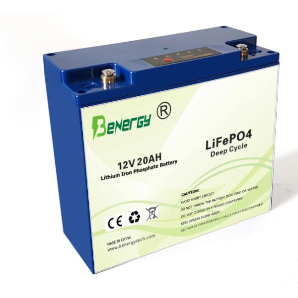 Терминал блока батарей M5 Lifepo4 12V 20AH заменить свинцовокислотную батарею