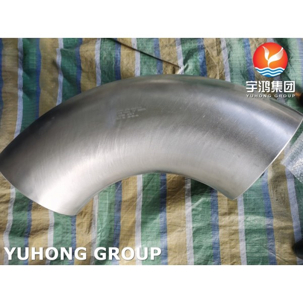 Titanium Pipe Fittings ASTM B363 WPT2 (Gr.2) Flanged Elbow Pipe Spool