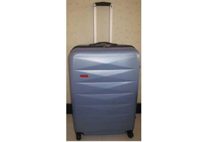 ABS Trolley Luggage Set Classic Zipper Framed 20 / 24 / 28 Inch For Business Trips