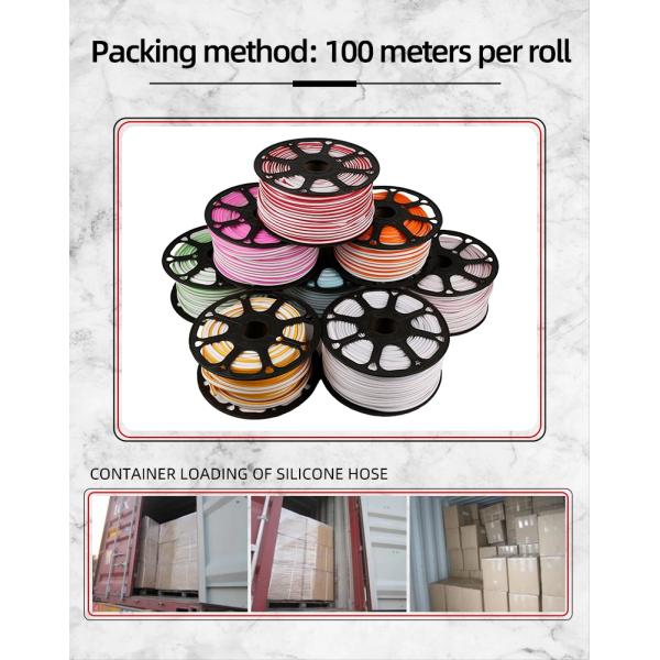 12v/24v/120v/240v светодиодные неоновые полосы режущий розовый / синий кремний для DIY рождественские огни