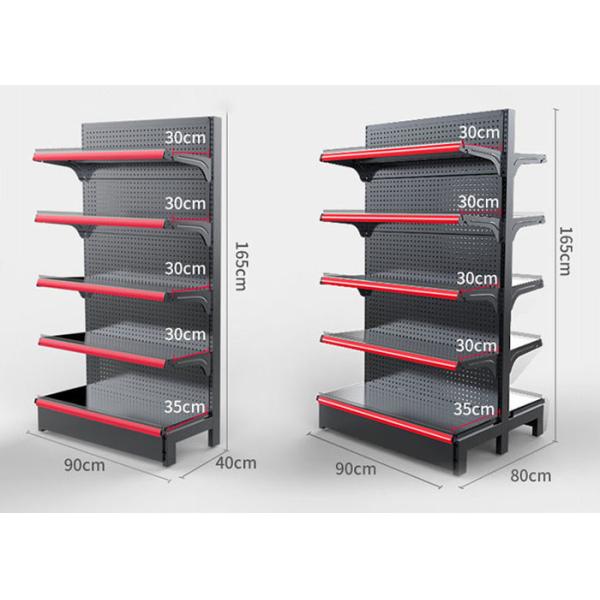 Anti Corrosion 460mm Display Stand Rack Supermarket Storage Racks