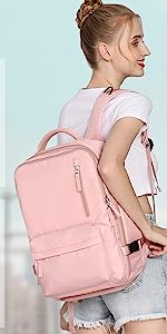 Large Travel Backpack Women, Carry On Backpack,Hiking Backpack Waterproof Outdoor Sports Rucksack Casual Daypack Fit