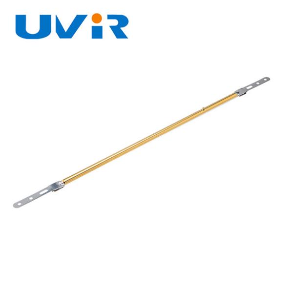 3000W X Base Short Wave IR Heating Lamp Gold Reflector