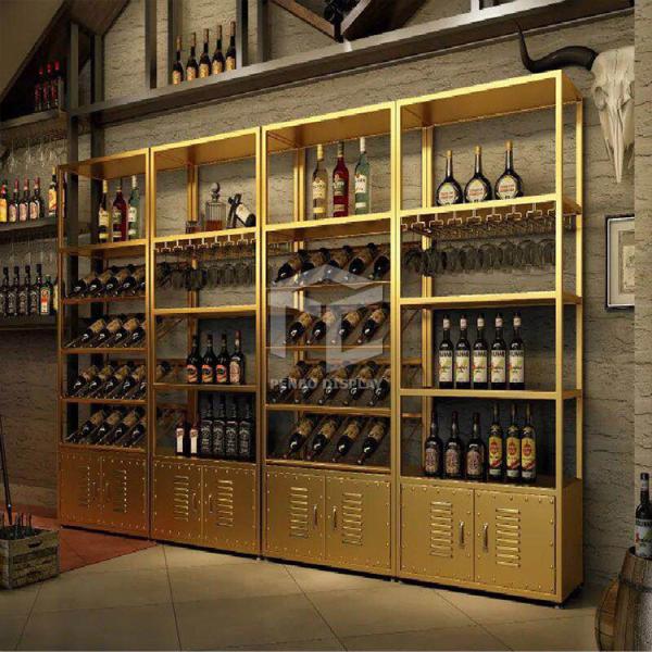 cremalheira do vinho do ferro de 1200*450mm para o empacotamento do algodão da loja EPE