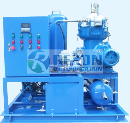 Auto Centrifugal Oil Filter Machine , Heavy Oil Processing Unit For Remove Impurities