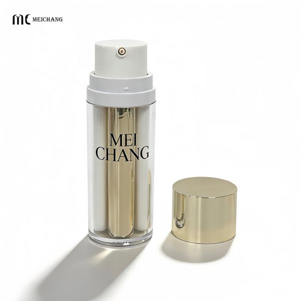 40ml Dual-Chamber Lotion Pump Bottle for 1:1 / 1:3 (20ml+20ml 10ml+30ml) Designed for High-End Serum Brands（MC-1601）
