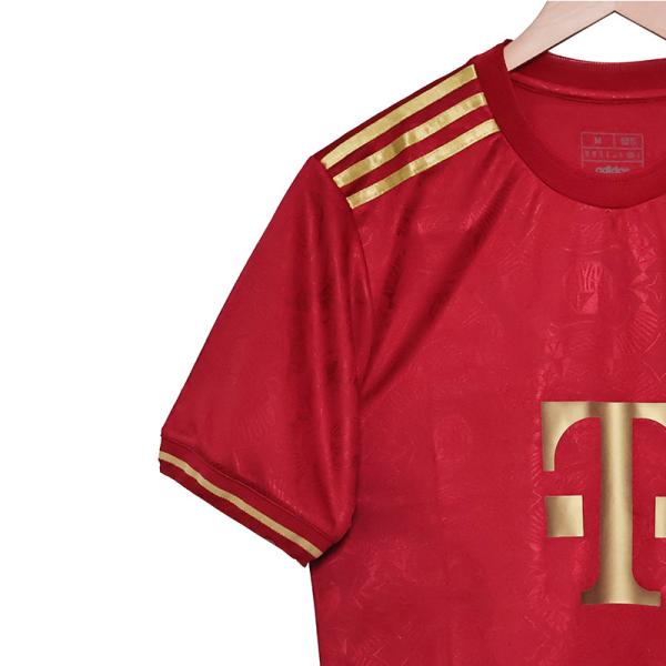 Le Bayern Munich 2025-2026 édition joueur maison 125e anniversaire maillot commémoratif personnalisé