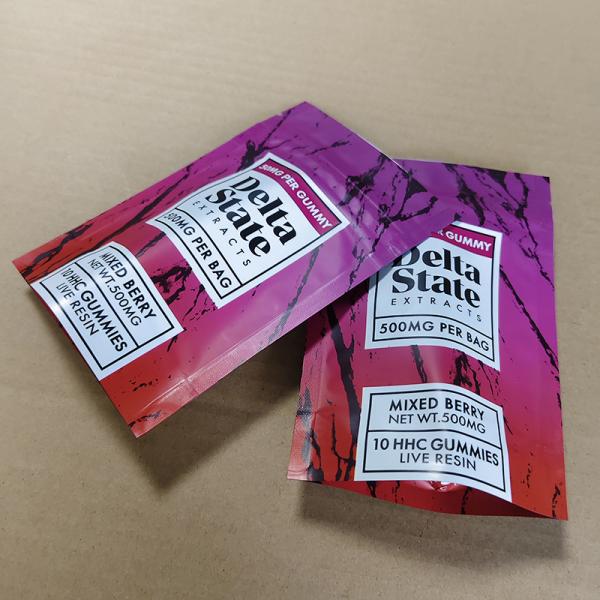 ISO-Certified Child-Resistant Pouch For Medicine Packaging Custom Logo Printing With Tear-Resistant.