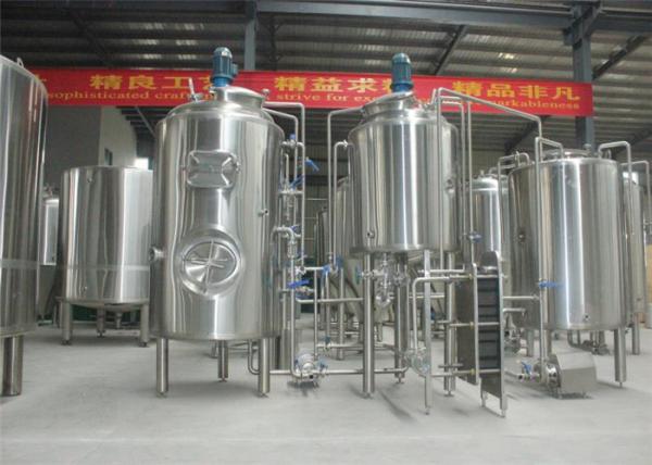 Professional 3 Bbl Micro Brewery Equipment For Brewpub / Bar / Restaurant