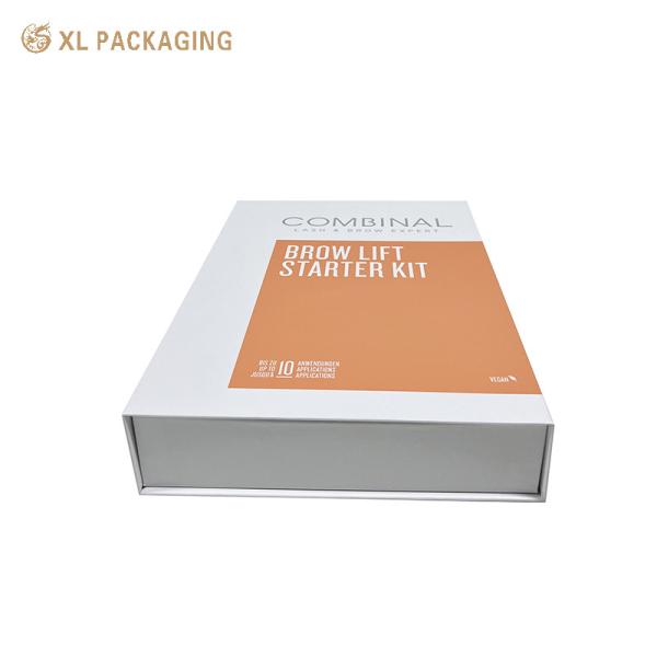 Роскошная косметическая коробка для косметических изделий с магнитным закрытием, бумажная упаковка для подарков, коробки для упаковки подарков, логотип для косметики для ухода за кожей.