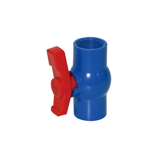 High Pressure Bathroom Pvc Socket Ball Valve Pvc Shut Off Valve