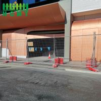 Exteriores sin excavación Decorativo extraíble sitio de construcción temporarios paneles de vallas para la venta