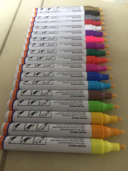 18Color Acrylic Paint Marker Pen For Painting Canvas, Wood, Clay, Fabric, Nail Art And Ceramic
