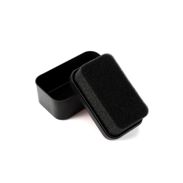 Neutral Shoe Shine Sponge Product With Shell Material Plastics Footwear Shoe Care Polish