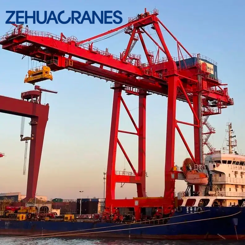 STS Portal Slewing Crane Harbour Portal Crane Container Lifting Portal Crane 16 T 30 T 40 T 60 T A6/A7 Harbour Heavy Duty
