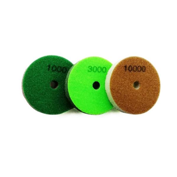 M14 Thread Diamond Sponge Polishing Pad 22mm For Marble Soft Stones