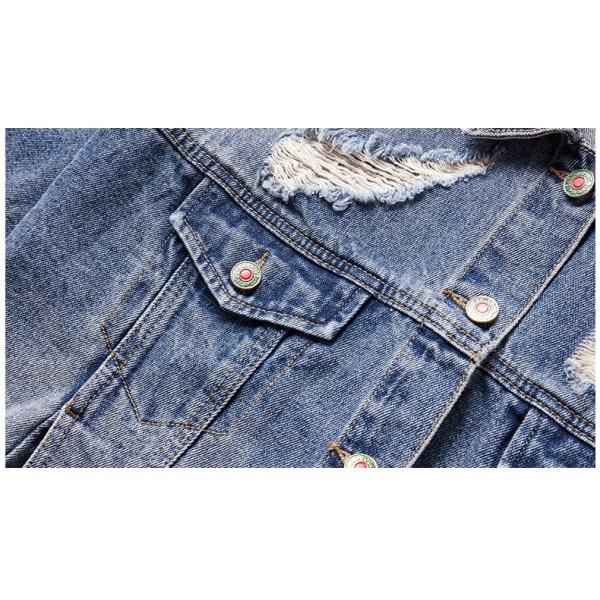 Шарик ногтя тяжелой индустрии верхней части джинсовой ткани BEIANJI незаконный сорванный