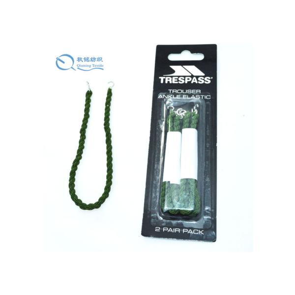 Professional Marine Corps Boot Bands Elastic Twisted Rope Loop Hook On