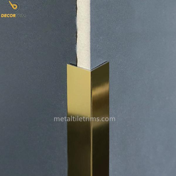 Tile Edge Corner Trim Strips Tile Finishing Profile Anodized Metal