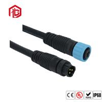 A12 fil à fil type vis de fixation mâle femelle verrouillage rapide type connecteur de fil électrique IP68 imperméable à l'eau