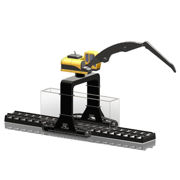 Coal Unloading Material Handling Machine Gate Type 9.6r / Min Swing Speed