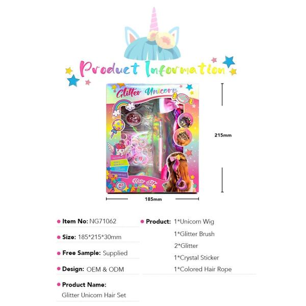 Creative  Kids Hair Beauty Set Simple Fun Pretend Play Kids Cosmetic Toy