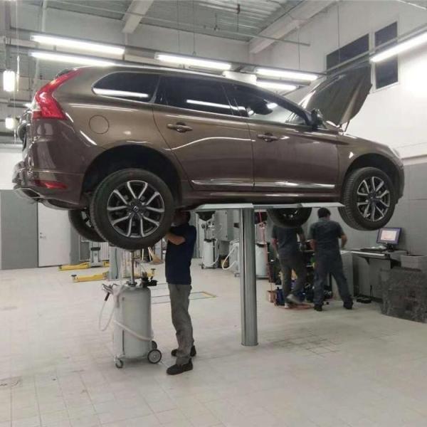 Factory Price Car Washing Lift 3.5ton Single Post In Ground Hydraulic Car Lift 1850mm