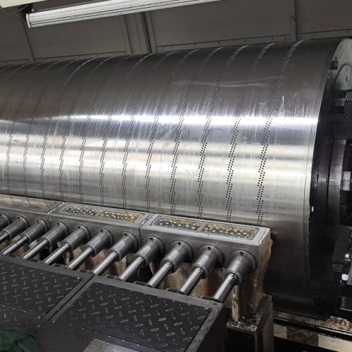 SS316L SS205 Suction Couch Roll Suction Roller For Wire Section