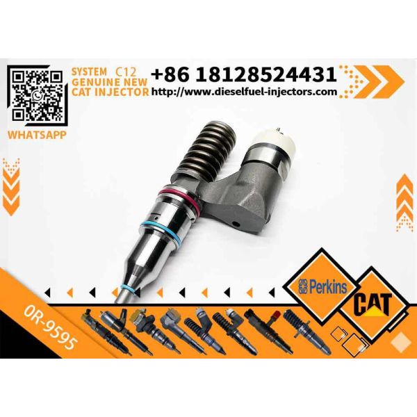 Excavator Parts Diesel C12 Engine Injector 208-9160 0R-9595 1OR-1814 OR-4987 161-1785 New Stainless Steel Injector for Excavator