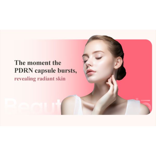 Private Label Face Moisturizing Cream Skin Care Vitamin C Salmon DNA PDRN Pink Collagen PDRN Capsule Face Cream