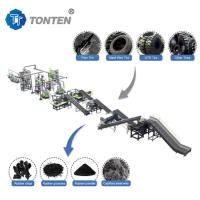 Machine de recyclage de déchets de caoutchouc