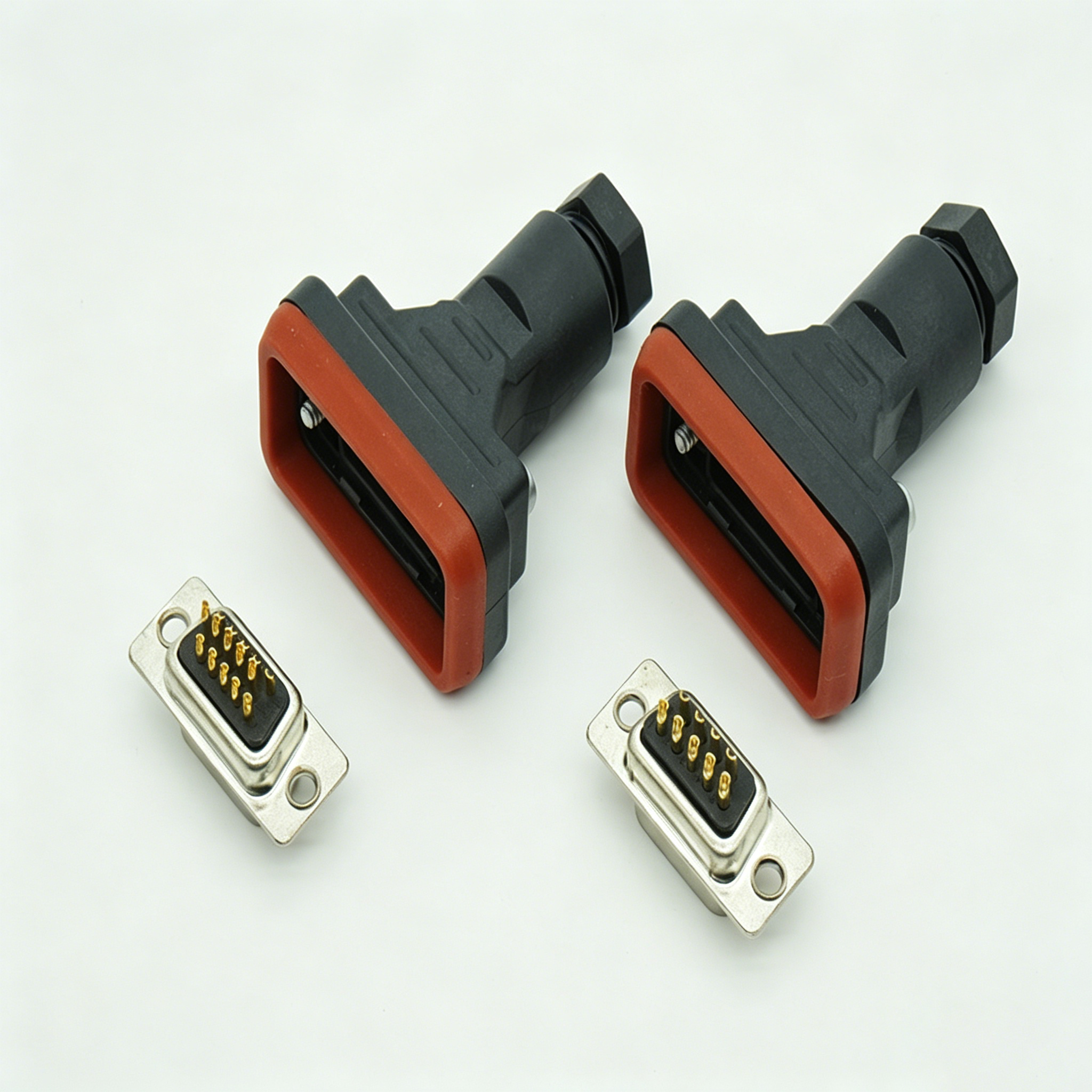 24A New Energy Power Connector Module with Cable Assembly For Industrial Vehicle Electronics