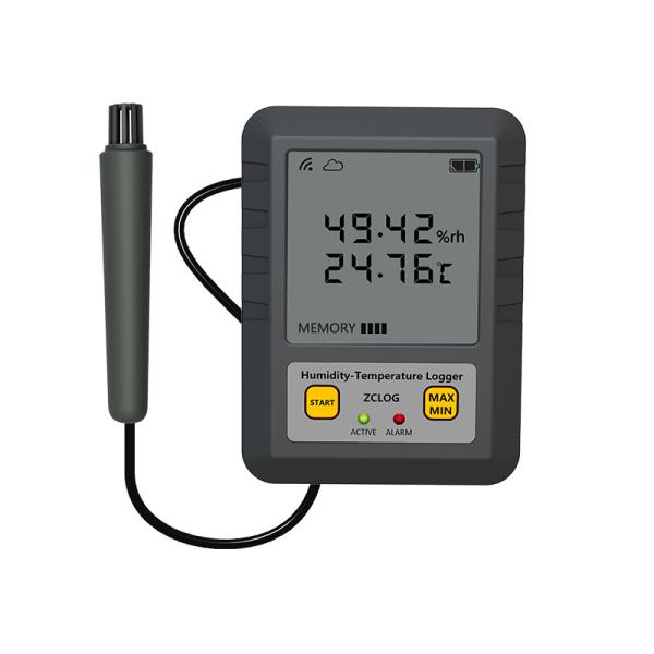 High Precision LCD Display Data Logger With ODM Support For Temperature And Humidity