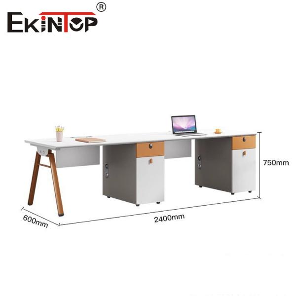 Высококачественные рабочие станции колл-центра с пьедестальными шкафами в современном стиле