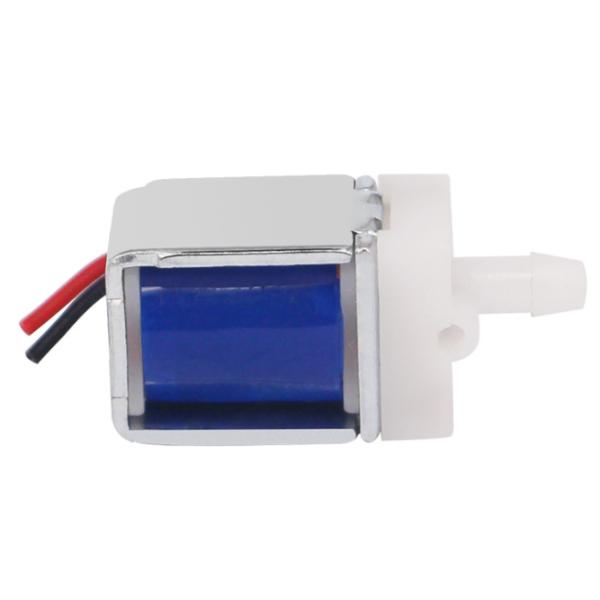 Путь 2 нормально закрывал пластиковый микро- DC клапана соленоида 6V воздуха 12V