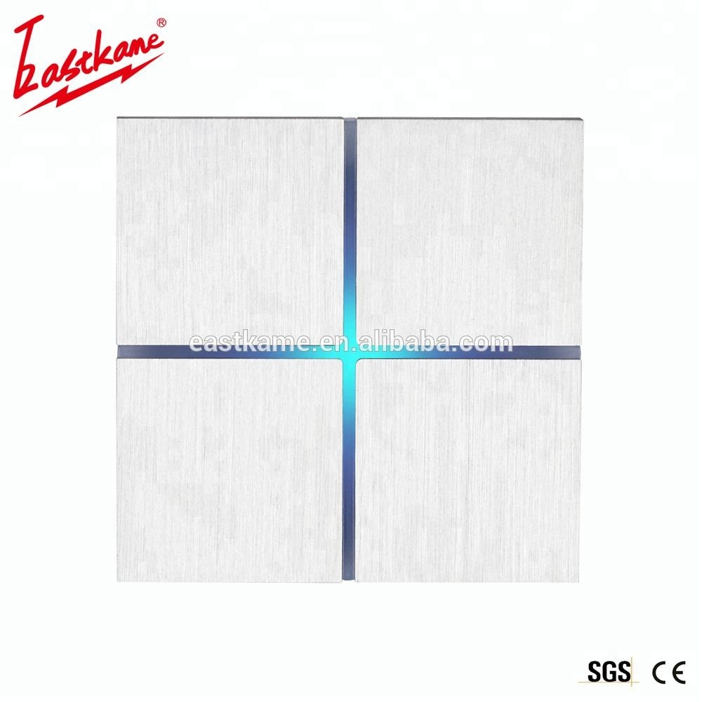 Eastkame Smart Light Touch Antique Switch Tuya Wifi Zigbee Home Automation Compatible Metal Material for Alexa & Google Home
