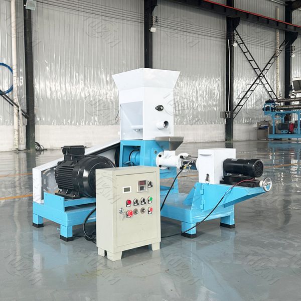 High Capacity Pet Food Processing Line , Double screw Animal Food Making Machine