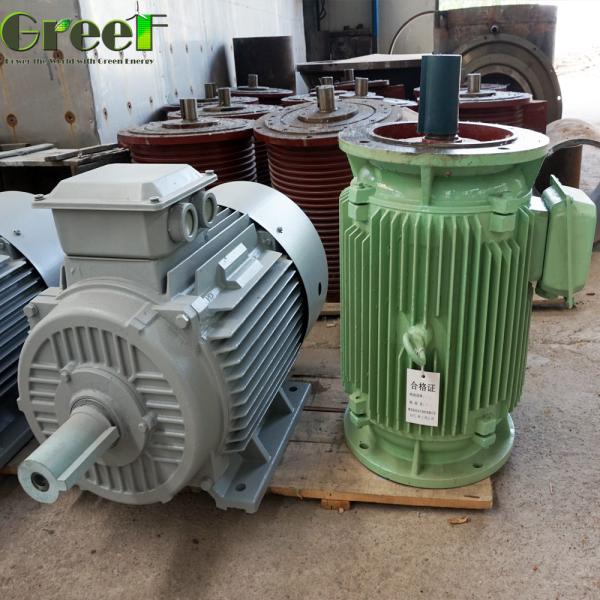 Water Cooling 100kw 500kw Permanent Magnet Hydro Generator With SKF Bearing