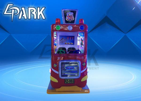 English Version Fire Truck Kiddy Ride Machine Children Swing Car coin pull game machine for sale