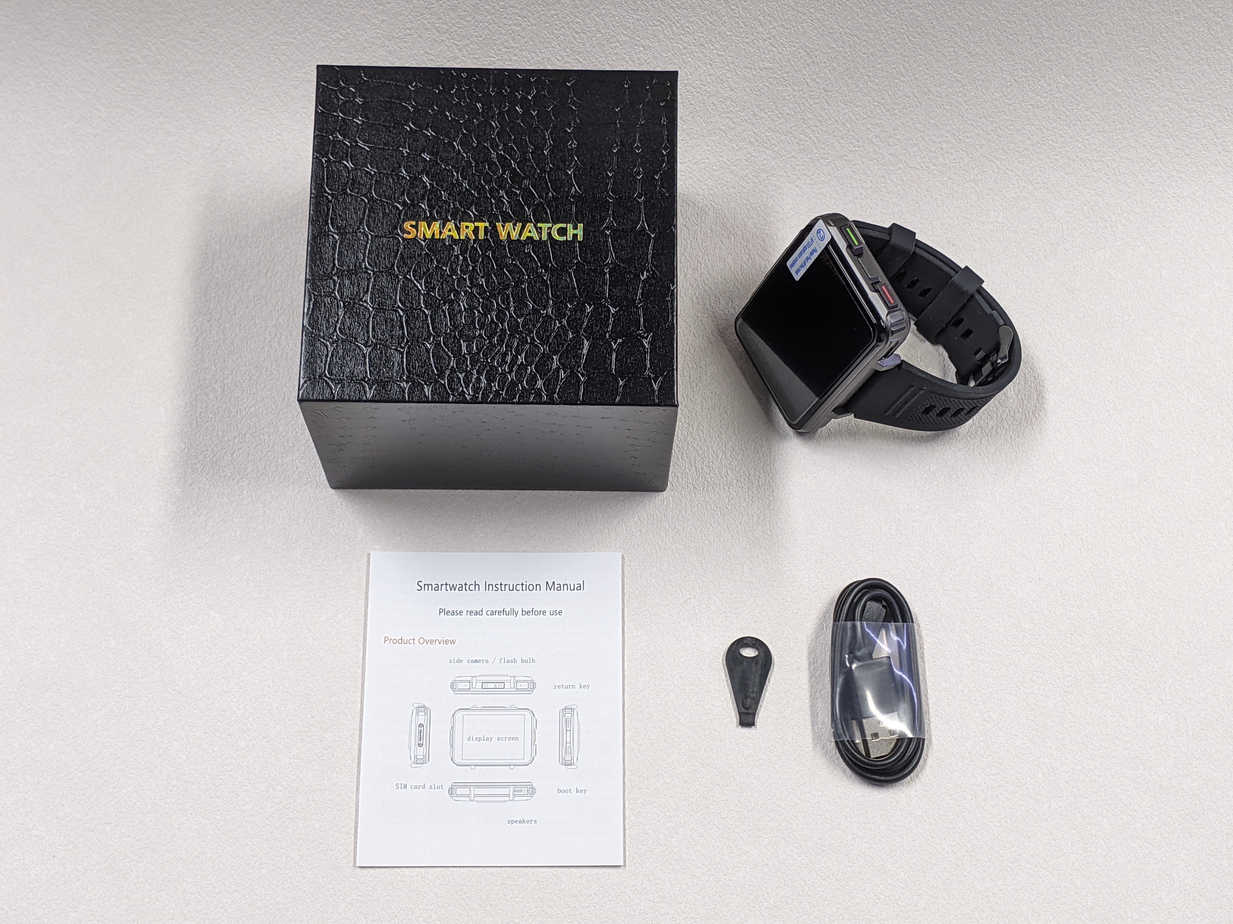 Full 4G LTE Coverage Lets You Stay Connected Anywhere Rainbuvvy 4G Smartwatch
